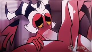 Helluva Boss Blitzo трахает гея Мокси порно
